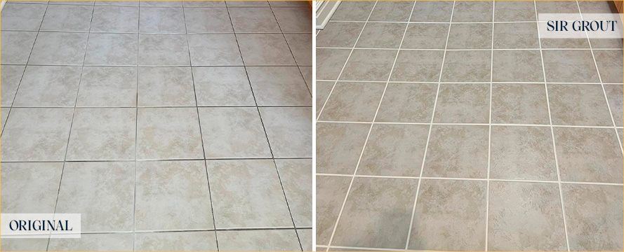 Floor Restored by Our Expert Tile and Grout Cleaners in Massapequa, NY